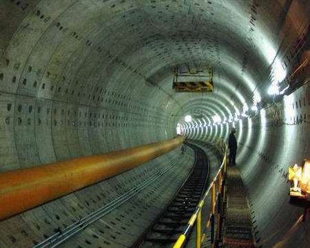 厚壁卷管应用在地下隧道工程